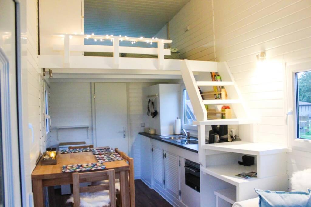 Tinyhaus Auf Annettes Kinderbauernhof Бад Лаутерберг Екстериор снимка