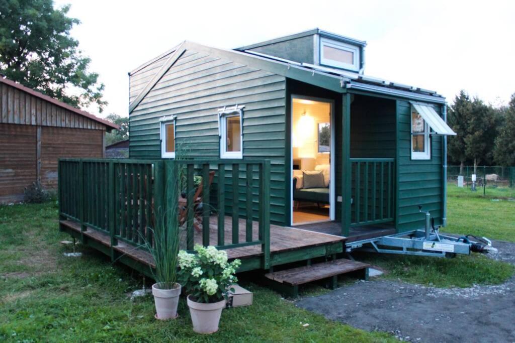 Tinyhaus Auf Annettes Kinderbauernhof Бад Лаутерберг Екстериор снимка